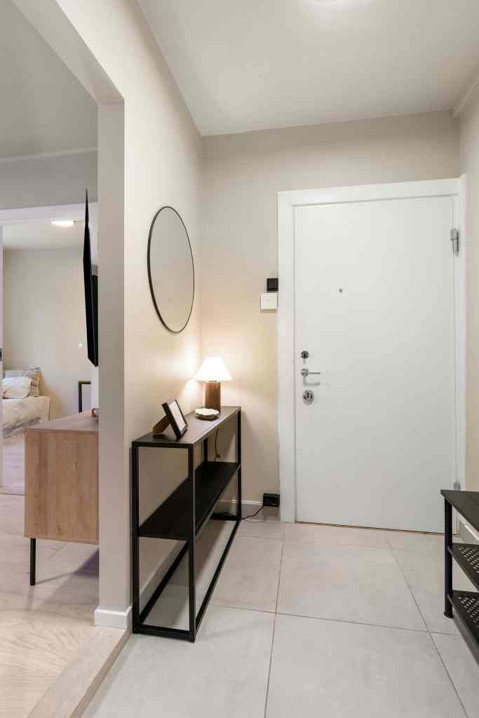 small apartment entryway
