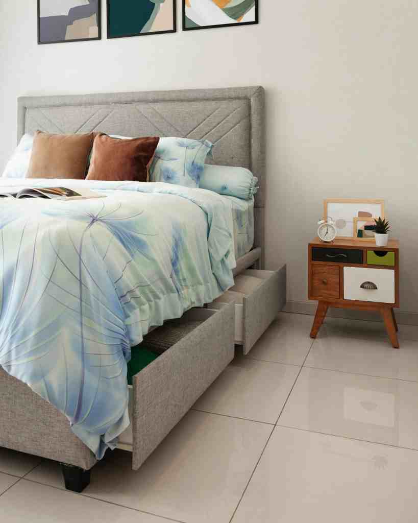 storage bed small room, under bed storage ideas